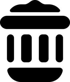 Recycle Bin Tracing Svg Vector, Free Vectors File